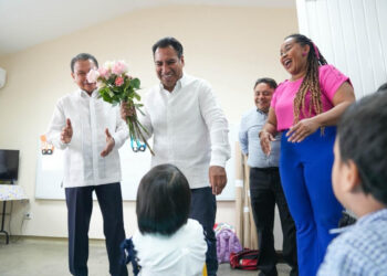 Celebra Moreno Guillén acciones en beneficio de la educación de la niñez chiapaneca