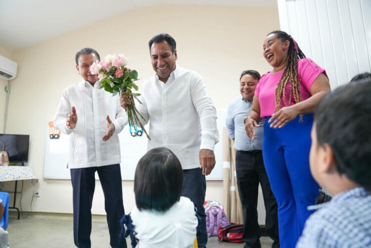 Celebra Moreno Guillén acciones en beneficio de la educación de la niñez chiapaneca