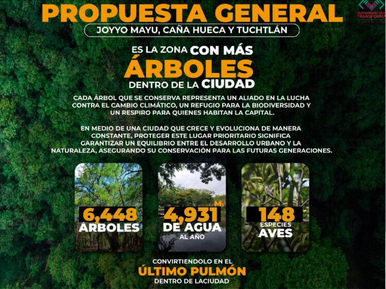 Presentan proyecto ‘Los Pulmones de la Capital’