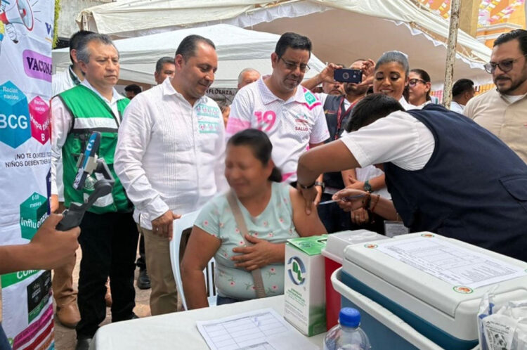 Arranca en Chiapas Campaña de Vacunación para la Temporada Invernal 2025-2026