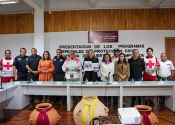 Refuerzan operativos de Protección Civil para el Día de Muertos y temporada invernal en SCLC