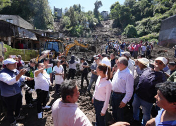 Presidenta visita a damnificados por las lluvias en puebla, Veracruz e Hidalgo