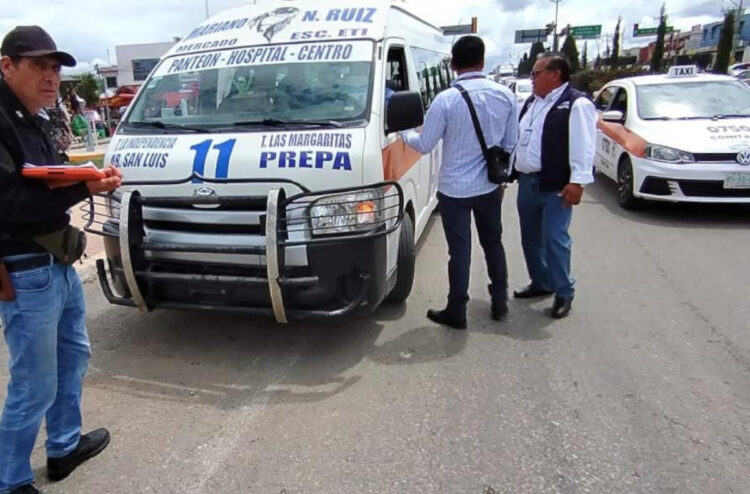 Los operativos de la SMyT son para garantizar un servicio seguro y legal