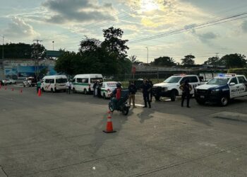 Operativos fortalecen el orden y legalidad en el transporte público