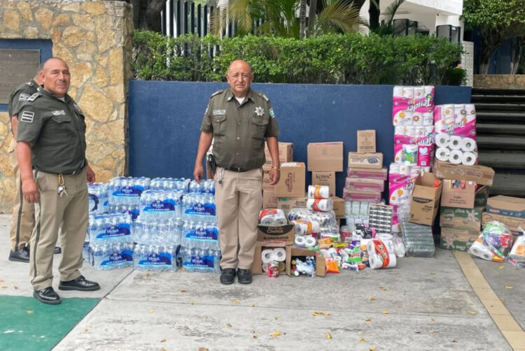 Se suma SSP al acopio y donación de víveres para afectados en Veracruz