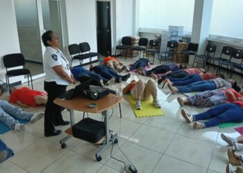 SSP imparte taller ‘Técnicas de relajación y manejo de estrés’ con trabajadores de CEJUM
