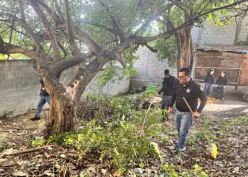 SSP a través de “Tequio Preventivo” crea entornos seguros y saludables en Tuxtla