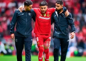 Toluca revela la gravedad de la lesión de Alexis Vega