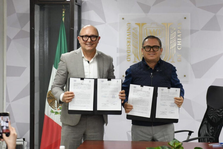 Suscriben UNACH y ENFJ acuerdo de entendimiento de colaboración académica