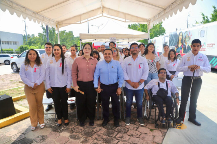 Voluntariado del Poder Judicial inaugura servicios con unidades móviles de Secretaría de Salud