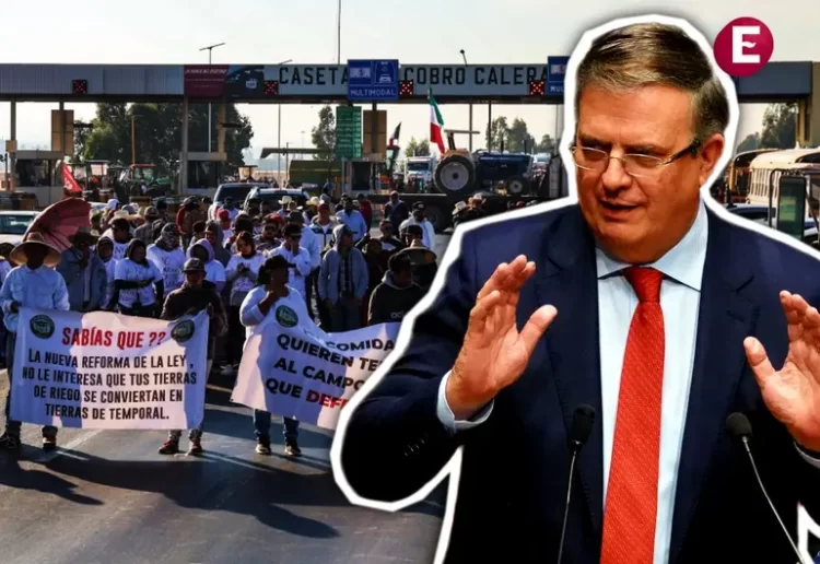 Agricultores piden a Ebrard en mesa de negociación; “puede ser un mejor interlocutor”