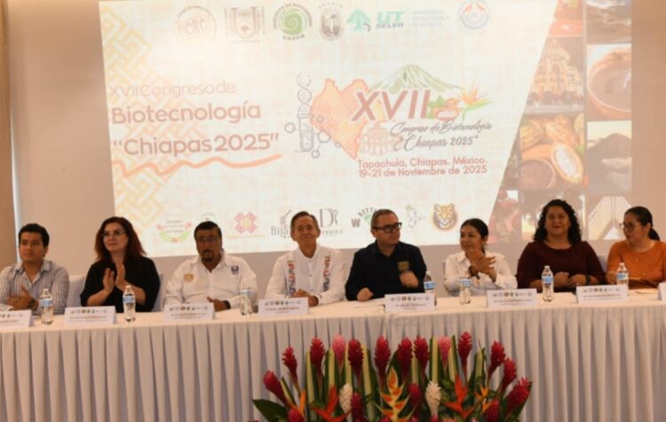 Concluye con éxito el XVII Congreso de Biotecnología Chiapas 2025 