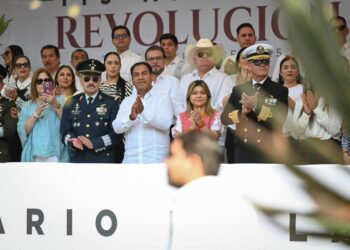Eduardo Ramírez encabeza conmemoración del 115 Aniversario de la Revolución Mexicana