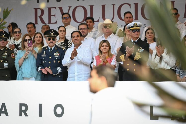 Eduardo Ramírez encabeza conmemoración del 115 Aniversario de la Revolución Mexicana