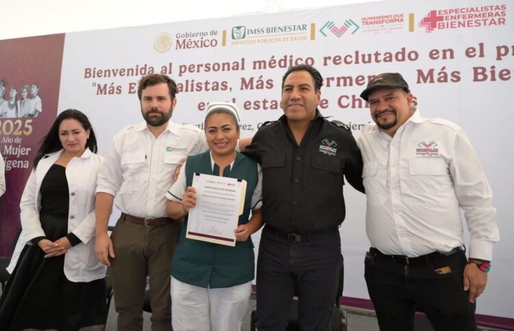 Arranca en Chiapas el programa Más Especialistas, Más Enfermeras, Más Bienestar con más de 240 médicos