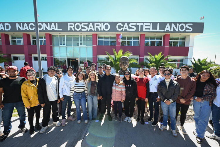 Eduardo Ramírez impulsa obras por más de 75 mdp en la Universidad Rosario Castellanos de Comitán