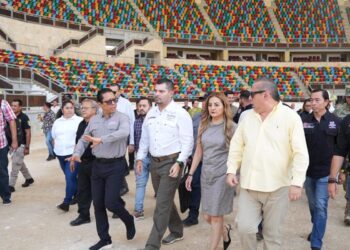 Fiscal General recorre y supervisa instalaciones de la Feria Chiapas