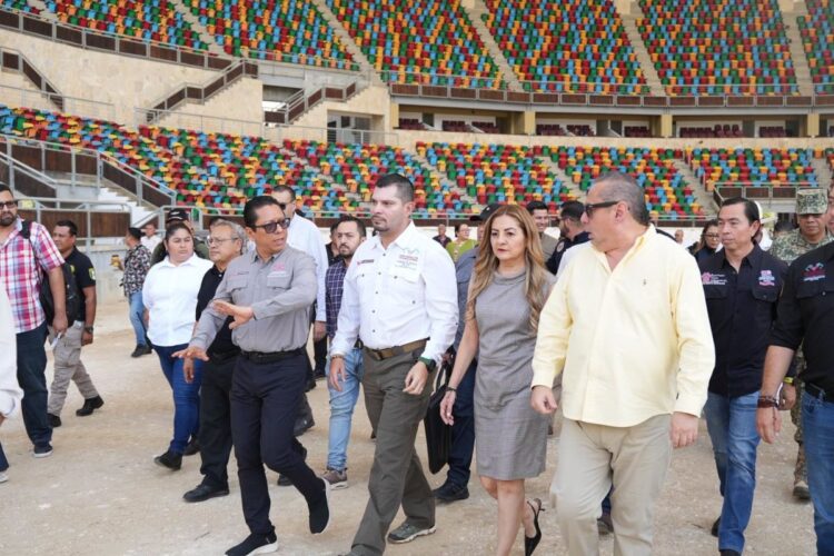 Fiscal General recorre y supervisa instalaciones de la Feria Chiapas