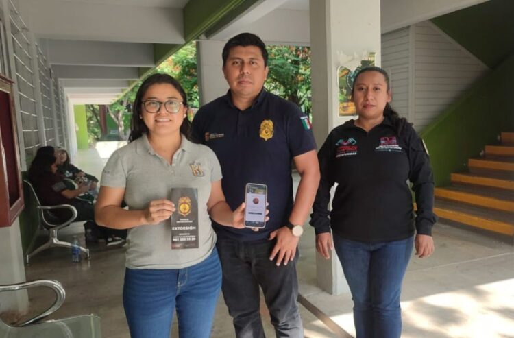 Fiscalía Antisecuestro difunde la aplicación No te Enganches en municipios y centros escolares