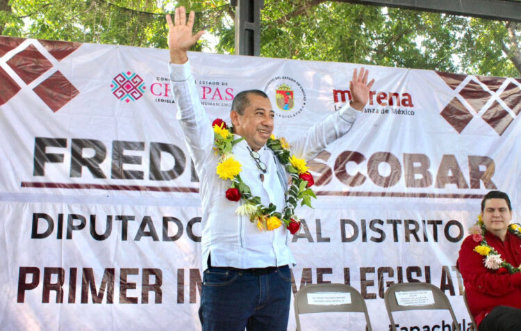 Diputado Freddy Escobar presentó su Primer Informe de Actividades