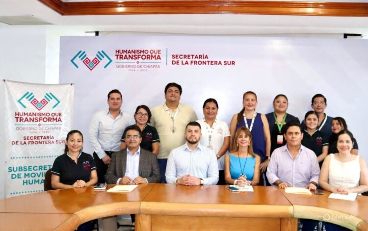 Secretaría de la Frontera Sur fortalece la protección laboral de las y los trabajadores chiapanecos en Canadá