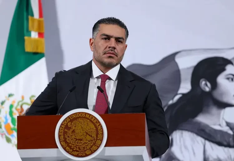 García Harfuch descarta vínculo de escoltas de alcalde de Uruapan con grupos criminales