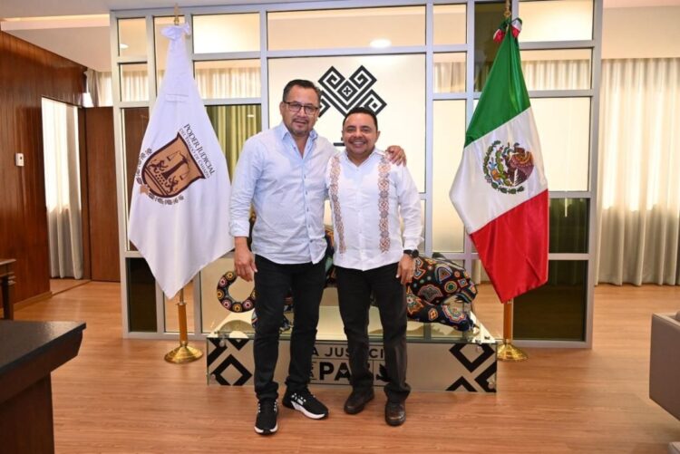 Moreno Guillén sostiene reunión con el alcalde de San Fernando
