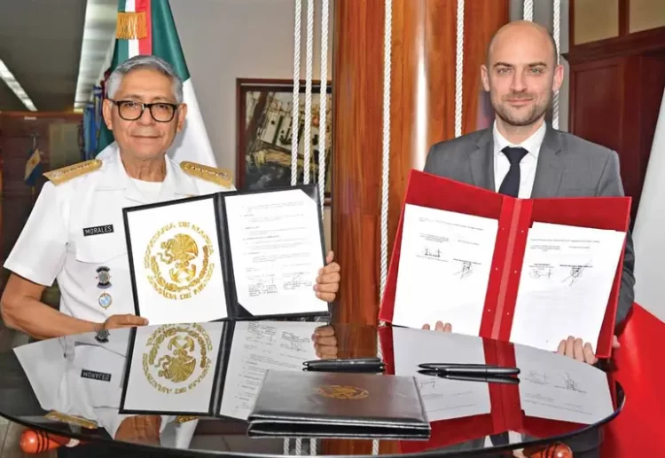 México y Francia fijan alianza contra el narco; Semar suscribe convenio