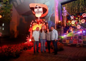 Poder Judicial se ilumina para celebrar nuestras tradiciones 