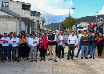 Inauguran la Calle Damasco en la Colonia Nueva Esperanza