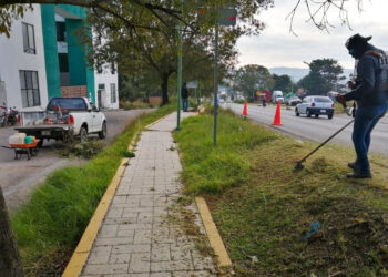  Atienden petición de limpieza en San Cristóbal de Las Casas