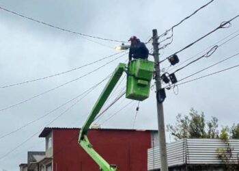Fortalecen servicios de alumbrado público en San Cristóbal de Las Casas