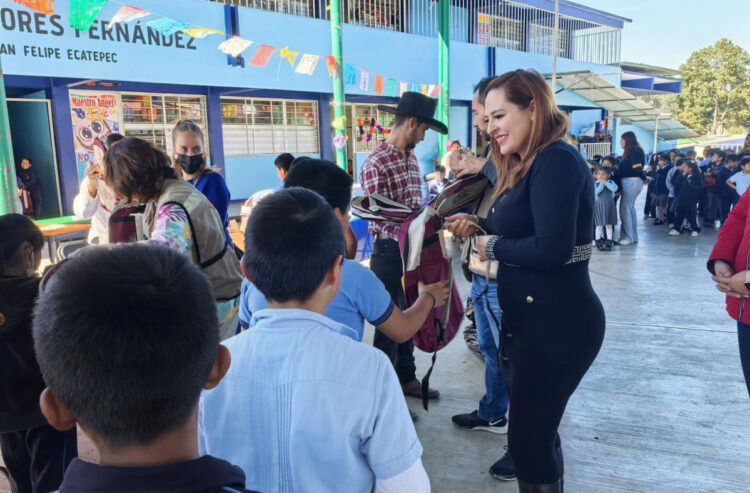 Presidenta Fabiola Ricci reafirma su compromiso con la niñez de SCLC