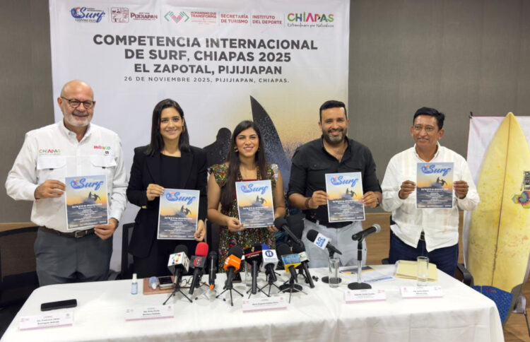 Chiapas se fortalece como destino de surf internacional