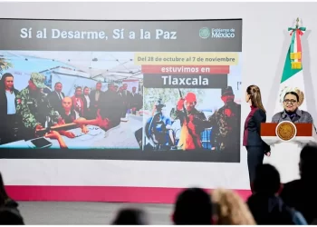 Gracias a ‘Sí al Desarme, Sí a la Paz’ se han canjeado 8 mil 547 armas de fuego: Segob