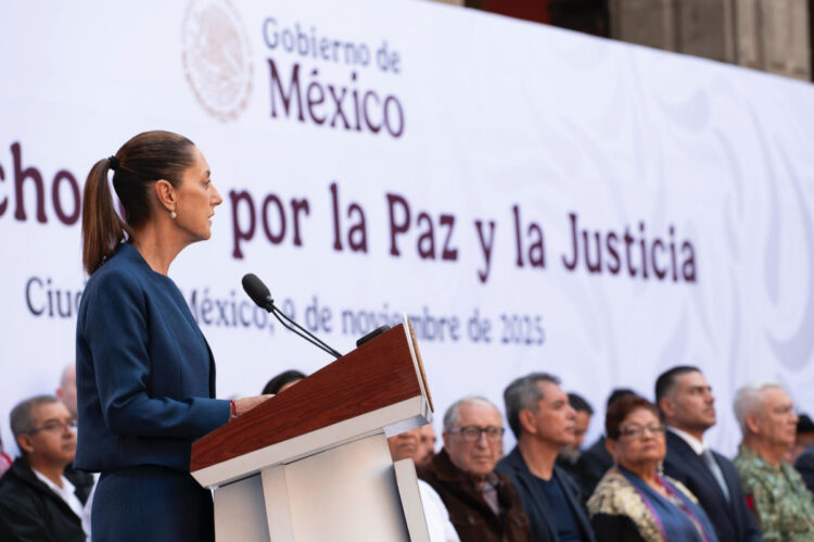 Presidenta presenta los 12 ejes del Plan Michoacán por la Paz y la Justicia
