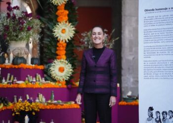 Este año dedicamos Ofrenda de día de Muertos a las mujeres indígenas: Claudia Sheinbaum