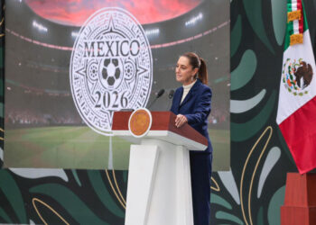 Presidenta presenta la Copa Mundial FIFA 2026