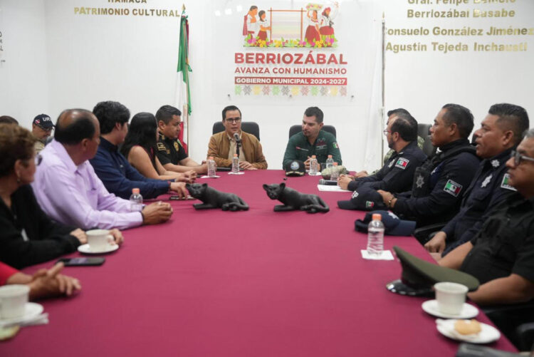 La SSP está presente en Berriozábal: Aparicio Avendaño