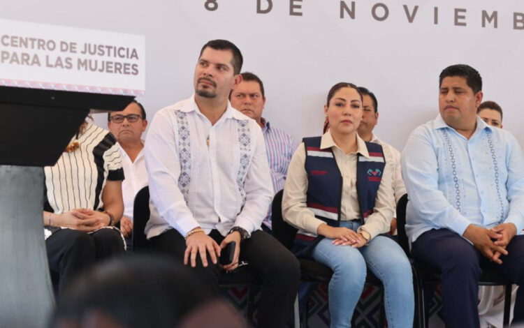 Secretario de Seguridad del Pueblo asiste a inauguración del Centro de Justicia para las Mujeres en Palenque