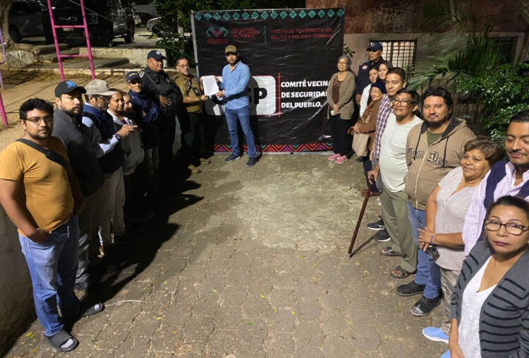 SSP integra al fraccionamiento Chapultepec al programa CVSP 