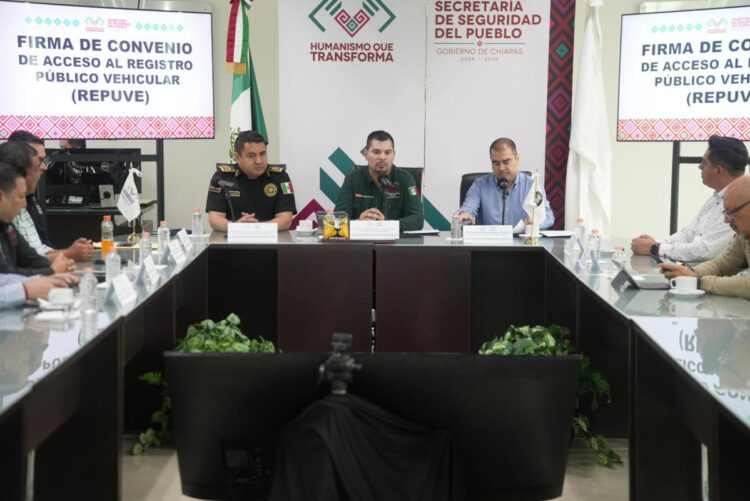 Trabajamos de la mano para garantizar la paz y el bienestar de Chiapas: Aparicio Avendaño