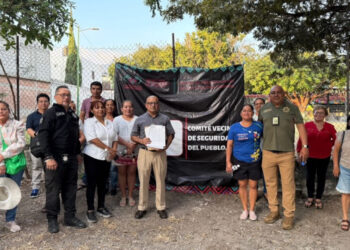 Continúa SSP impulsando la organización comunitaria en Tuxtla