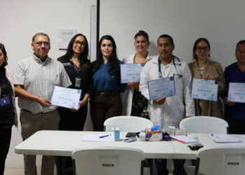 Elementos de la SSP reciben la Campaña de Salud Ósea 2025