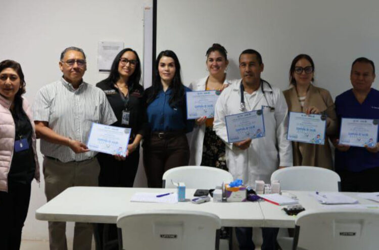 Elementos de la SSP reciben la Campaña de Salud Ósea 2025