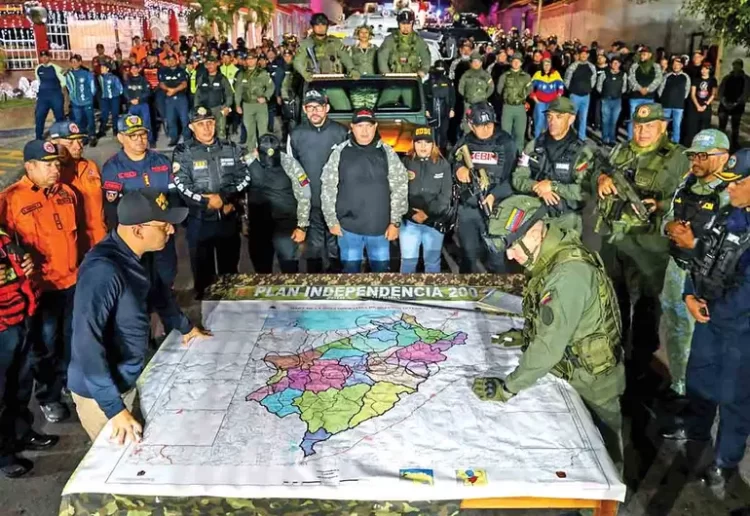 Venezuela lanza despliegue militar por ataque a lanchas; moviliza a 200 mil soldados