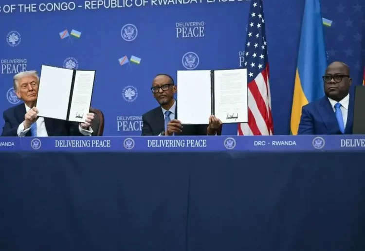 Trump anuncia acuerdo de paz entre Ruanda y RD Congo