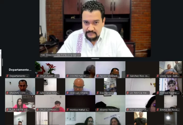 Dirección de Profesionalización ofrece el curso Acuerdo Reparatorio