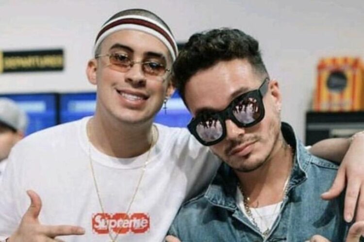 J Balvin y Bad Bunny sellan la paz durante su visita a México