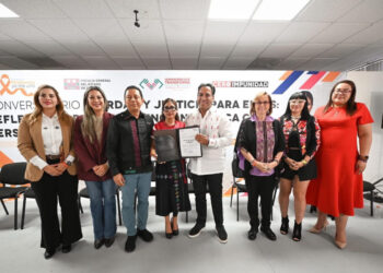 Eduardo Ramírez y Jorge Llaven reiteran compromiso de trabajar a favor de las mujeres